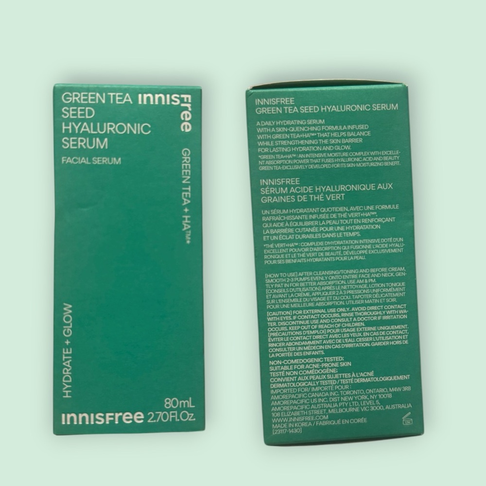 🤎2for $50 🤎 Innisfree Green Tea Seed Hyaluronic Serum